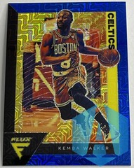 2020-21 Panini Flux Blue Mojo Prizm Kemba Walker #10 Boston Celtics 68/99